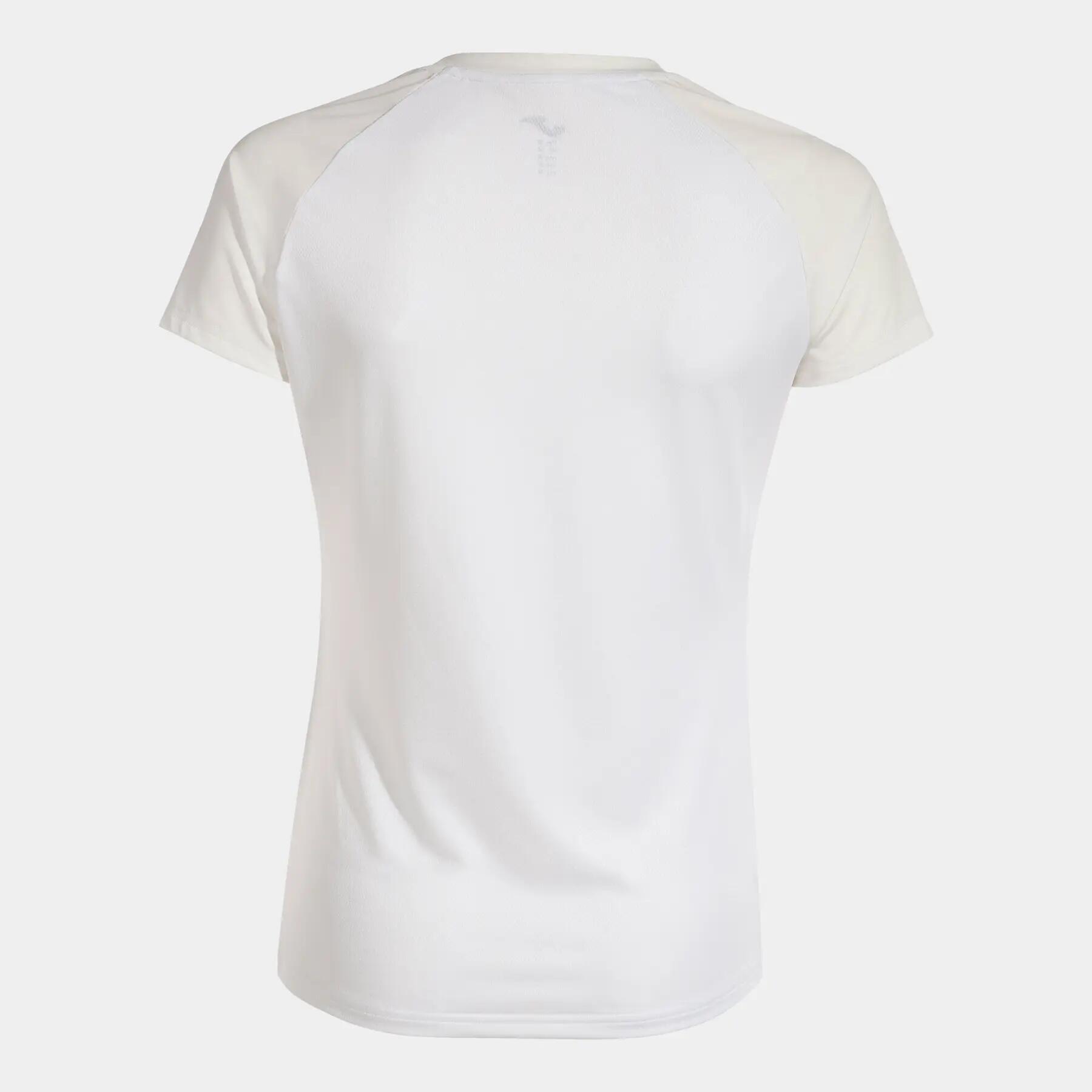 Maillot Manches Courtes Running Femme Joma Elite X Blanc 2/2