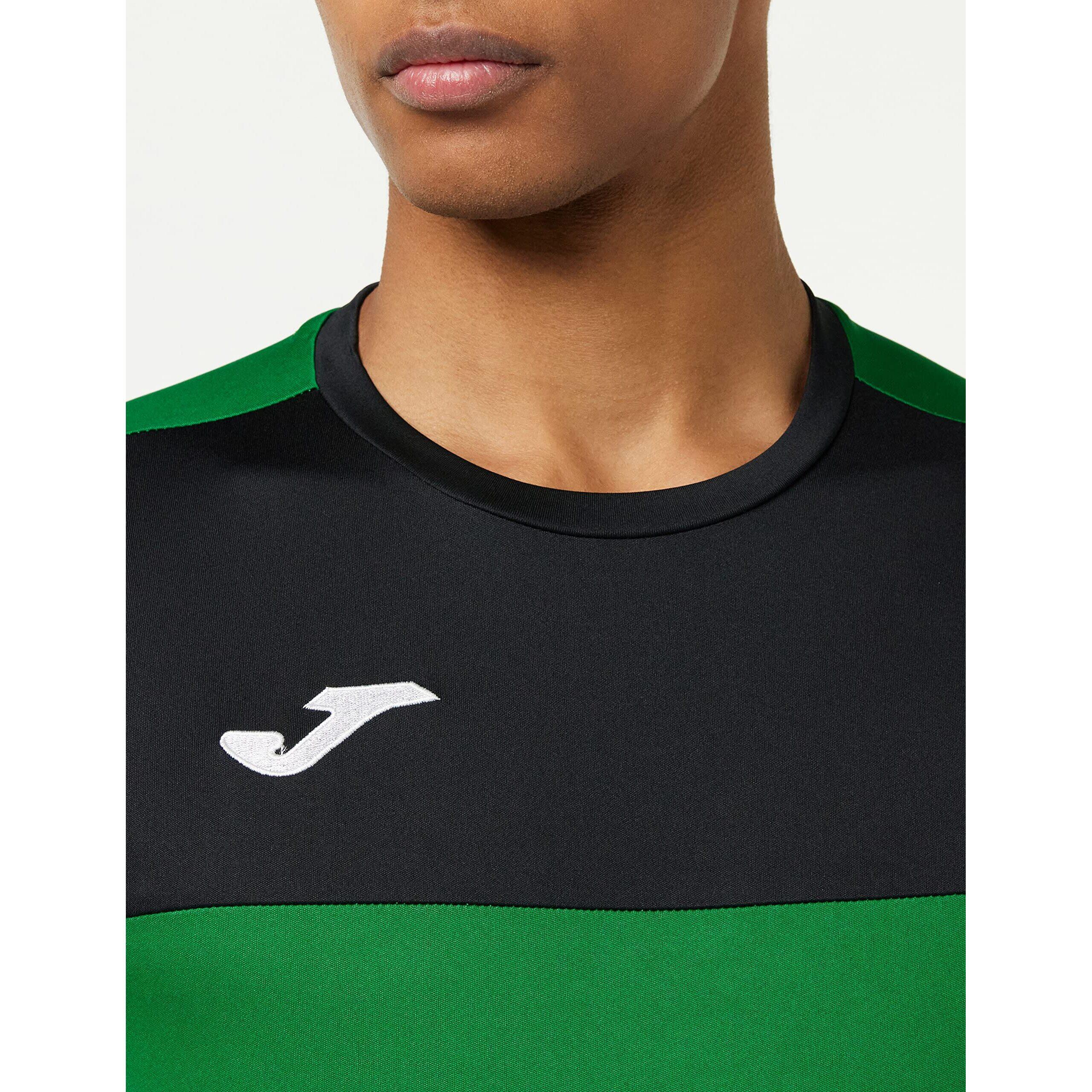 Maillot Manches Courtes Football Homme Joma Winner Vert 7/7