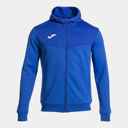 Veste À Capuche Football Homme Joma Campus street Bleu Roi