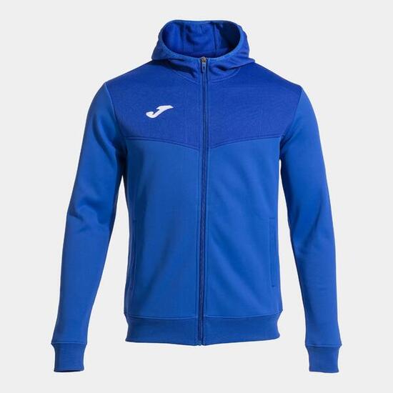 Veste À Capuche Football Homme Joma Campus street Bleu Roi