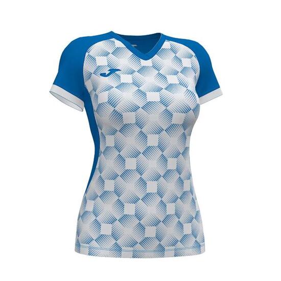 Maillot Manches Courtes Football Femme Joma Supernova III Bleu Roi