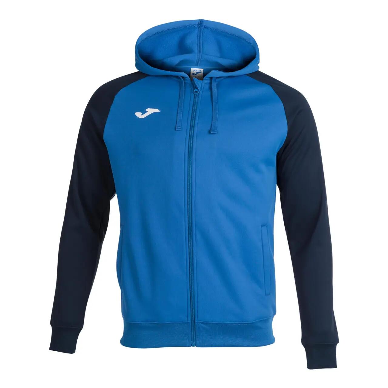 Chaqueta Con Capucha Fútbol Hombre Joma Academy IV Royal 6/6