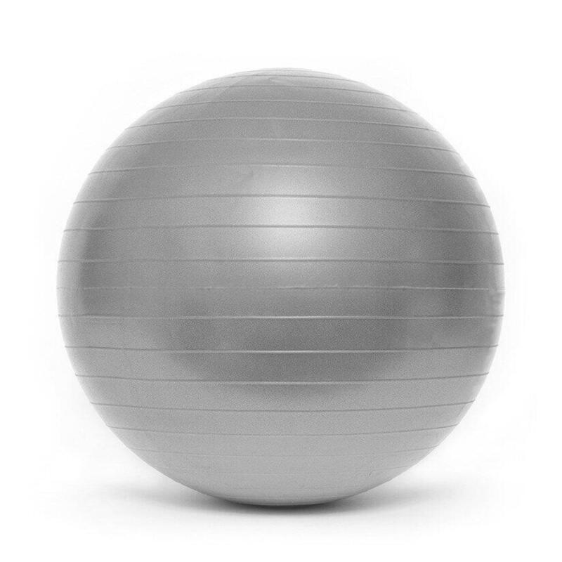 Piłka gimnastyczna BL003/GBS1105 65 cm srebrna