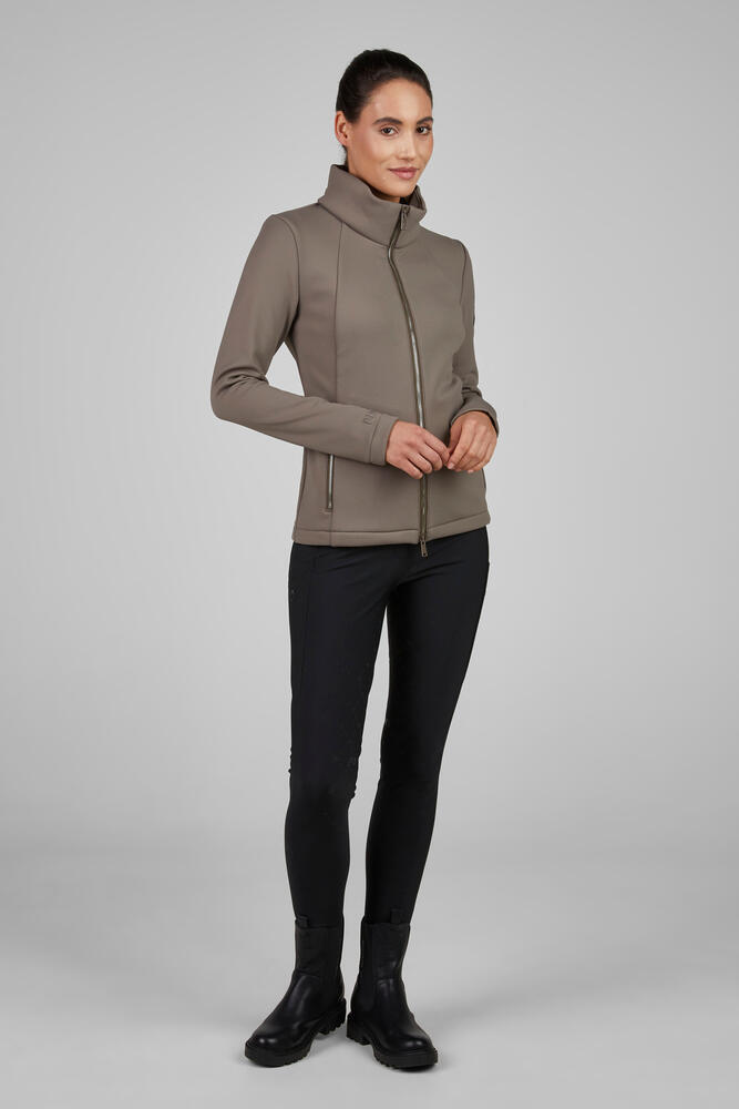 Fleecejacke Damen Selection slate brown 3/7