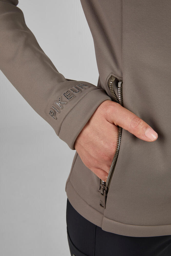 Fleecejacke Damen Selection slate brown 7/7