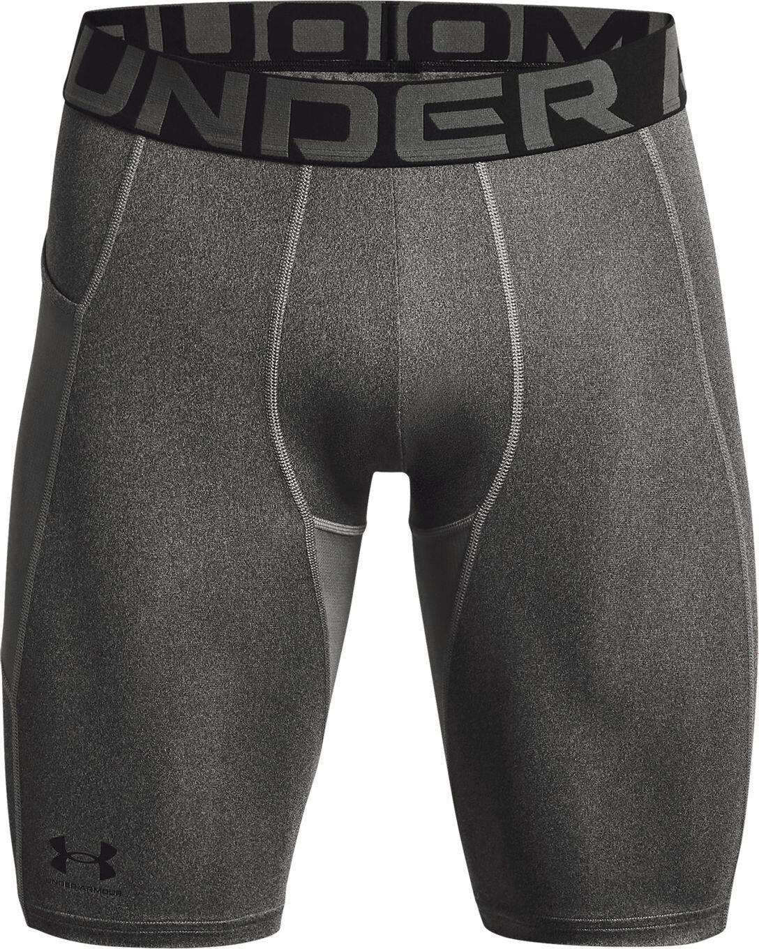 Cuissard de compression Under Armour HeatGear Compression Gris Homme 5/6
