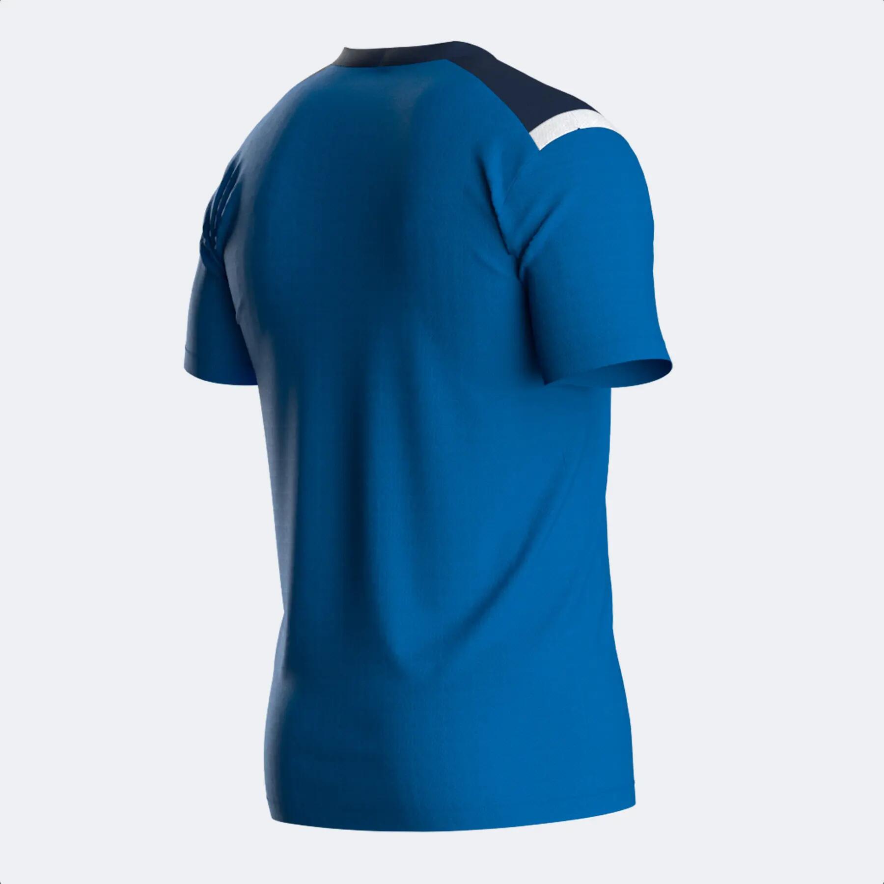 Maillot Manches Courtes Football Homme Joma Toledo Bleu Roi 4/7