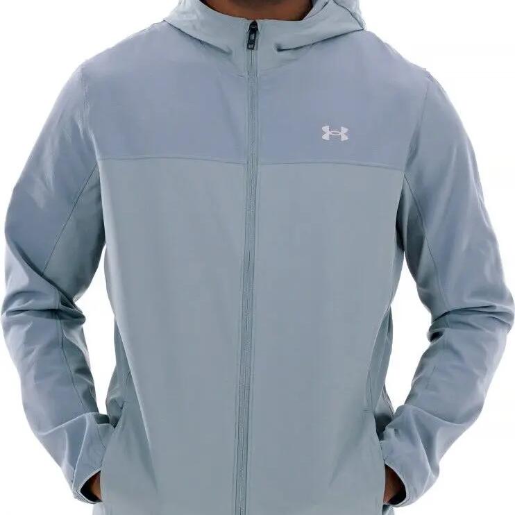 Under Armour Velociti Pro Storm Waterproof Jacket, Green, Men's