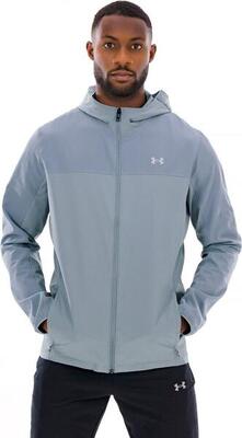 Under armour velociti pro storm waterdichte jas voor heren, groen
