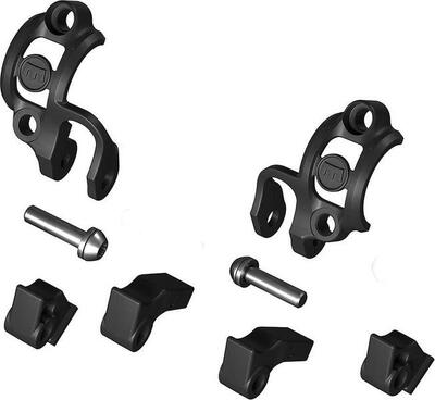 Pair of shimano i-spec i and ii magura shiftmix collars