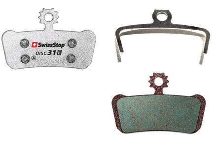 Swissstop - jeu de plaquettes de frein disque 31 e - avid elixr sram guide