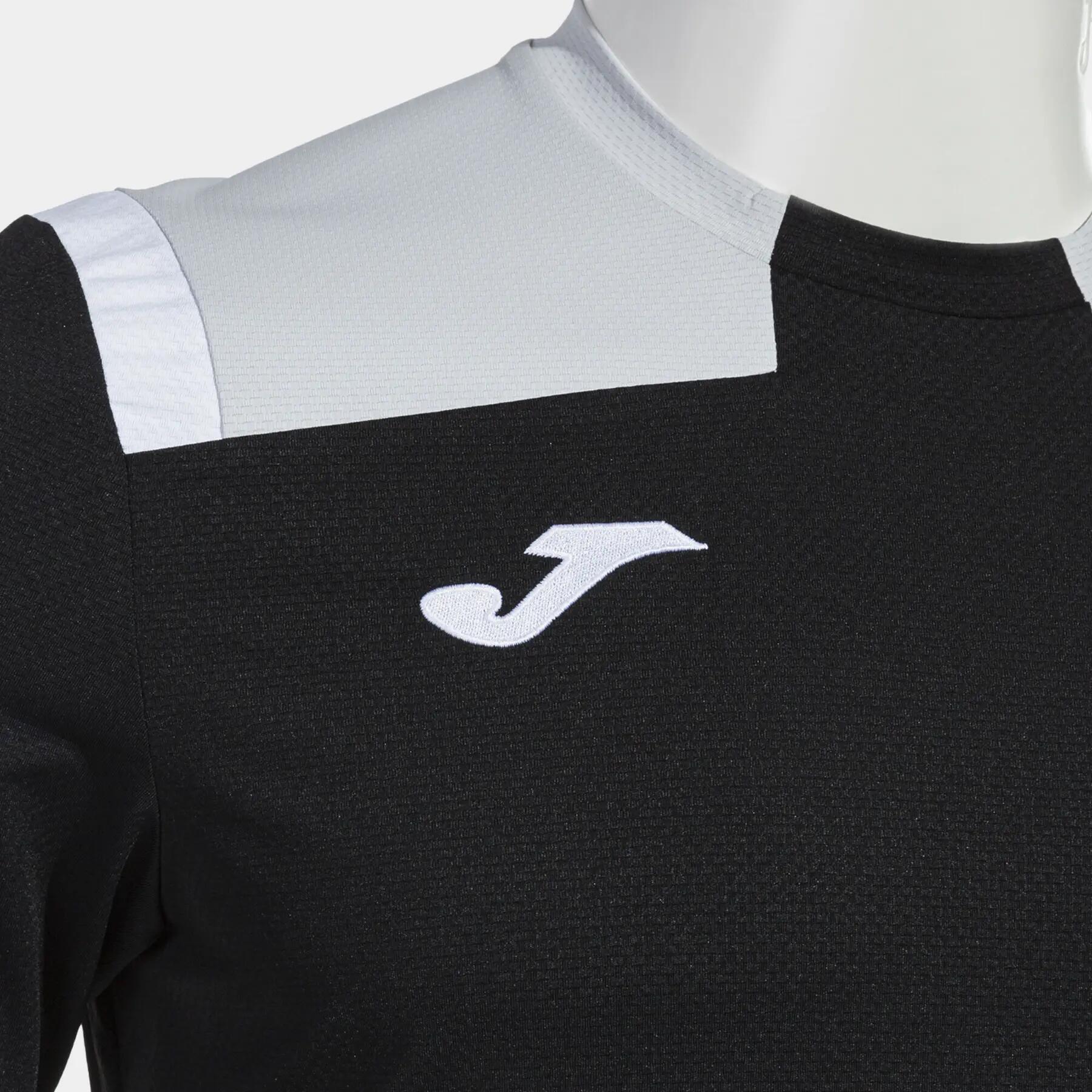 Maillot Manches Courtes Football Enfants Joma Toledo Noir 3/3