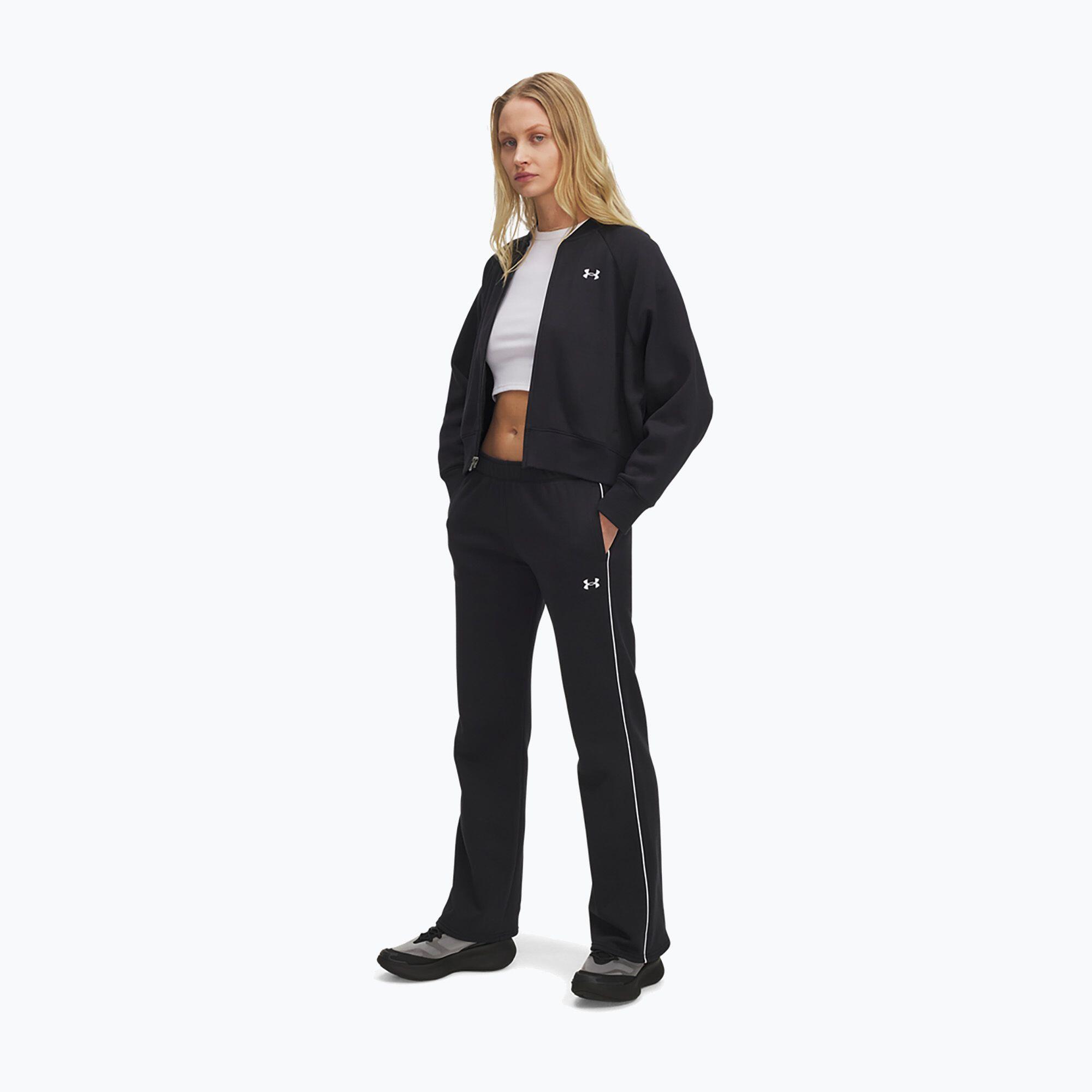 UA RIVAL FLC PIPED PANT 6003711-003 XL 2/4