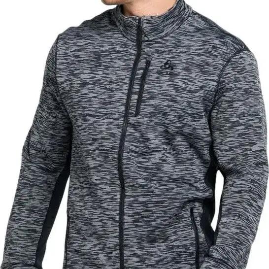 Zipped Top Odlo Berra Black Gray