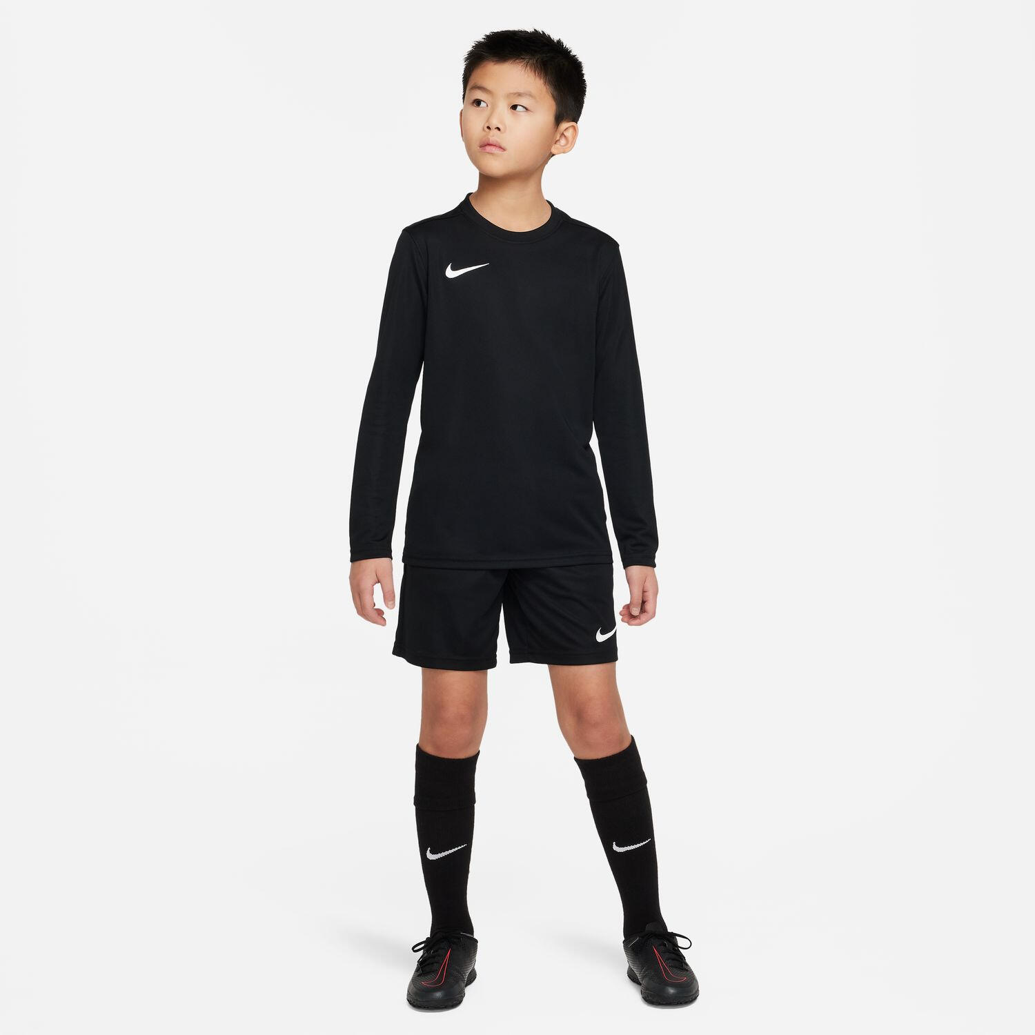 Enfant Nike Park VII T-shirt Football Polyester Séchage Rapide Slim Fit 4/6