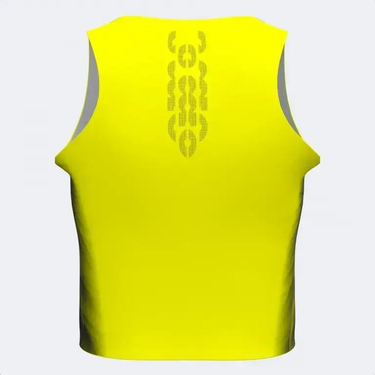 Top Running Mujer Joma Elite XI Amarillo Flúor 2/4