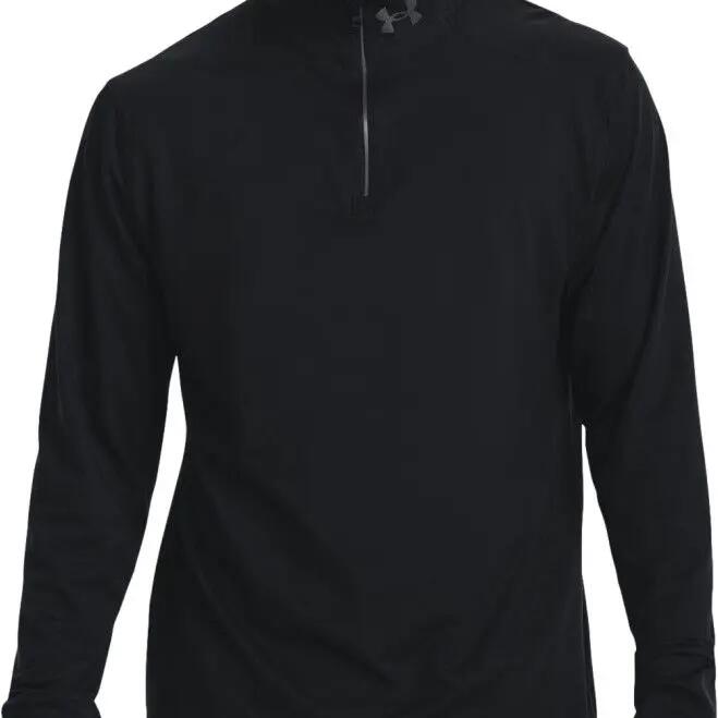 Under Armour Qualifier Run 1/2 Zip Top Black
