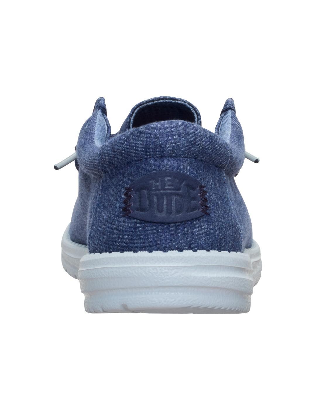 Zapatillas para Hombre Hey dude Stretch  Marino 7/7