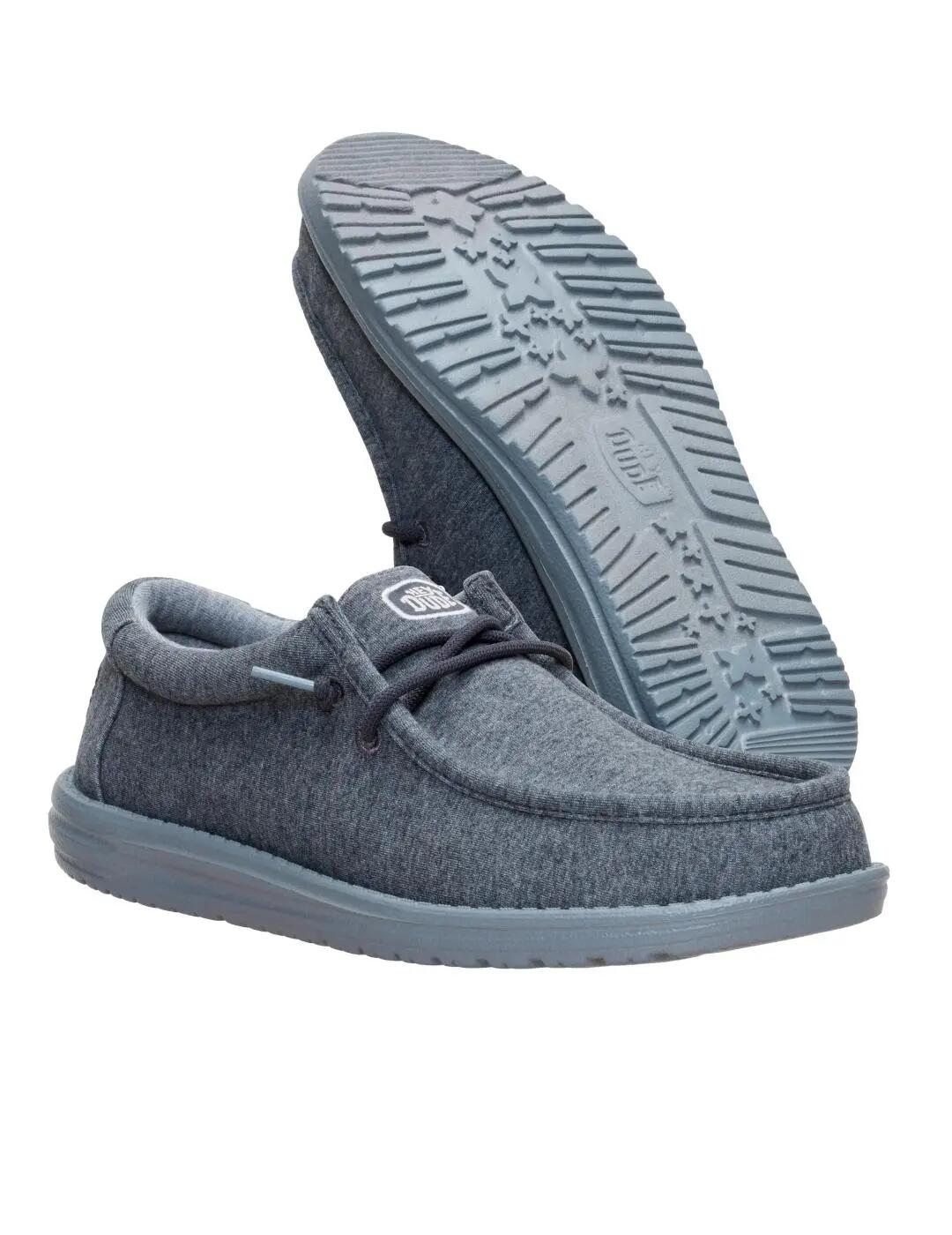 Zapatillas para Hombre Hey dude Stretch  Gris 5/7