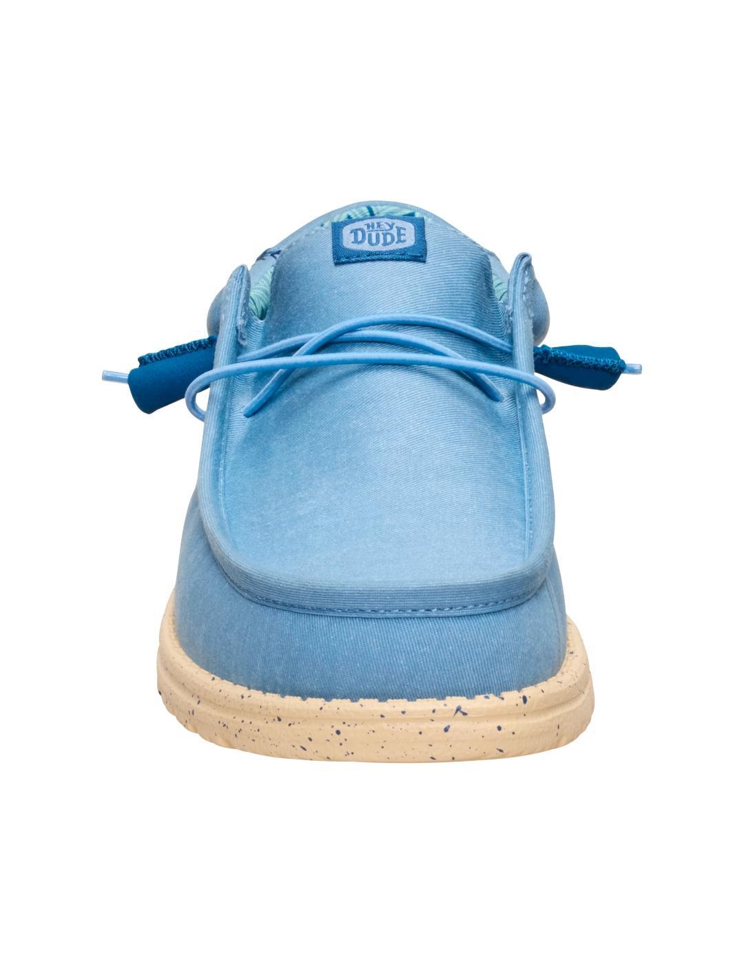 Zapatillas para Hombre Hey dude Stretch  Azul 5/7