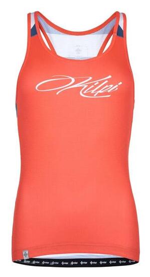 Top de cyclisme Kilpi Vai-W pour femme, rose