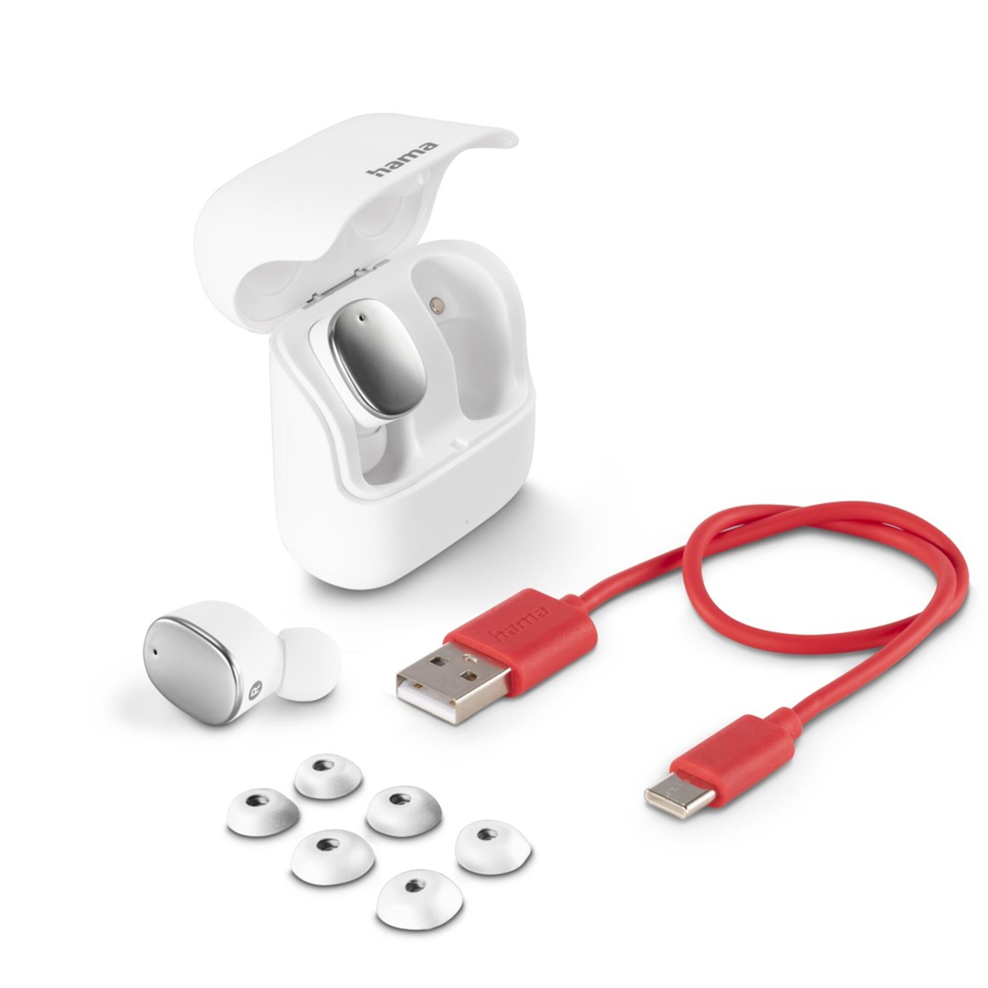 HAMA Bluetooth®-Kopfhörer Spirit Pure, In-Ear, Weiß 4/6