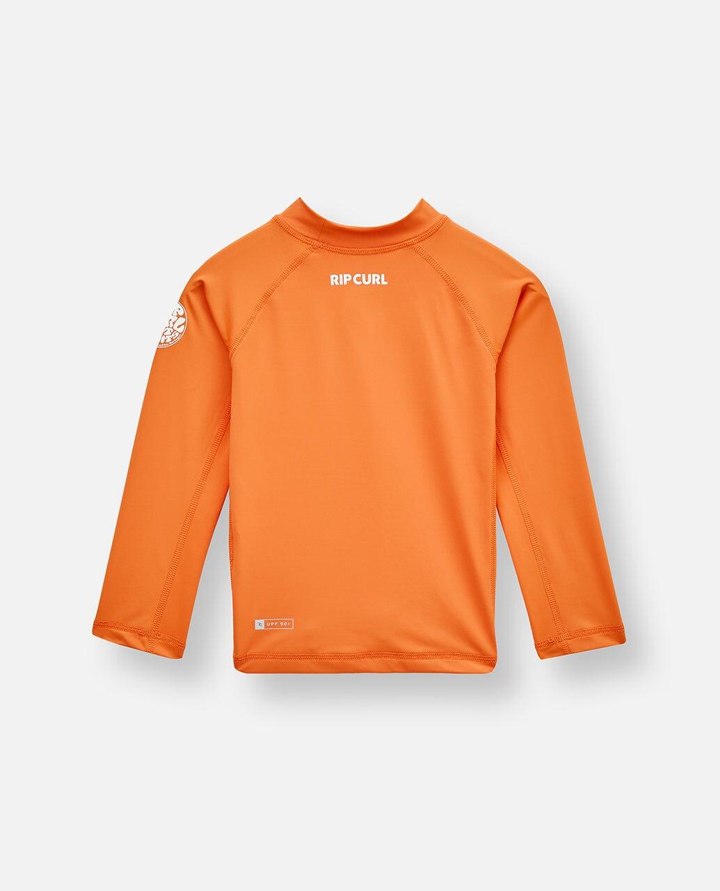 T-shirt anti-UV garçon Waves manches longues 3/4