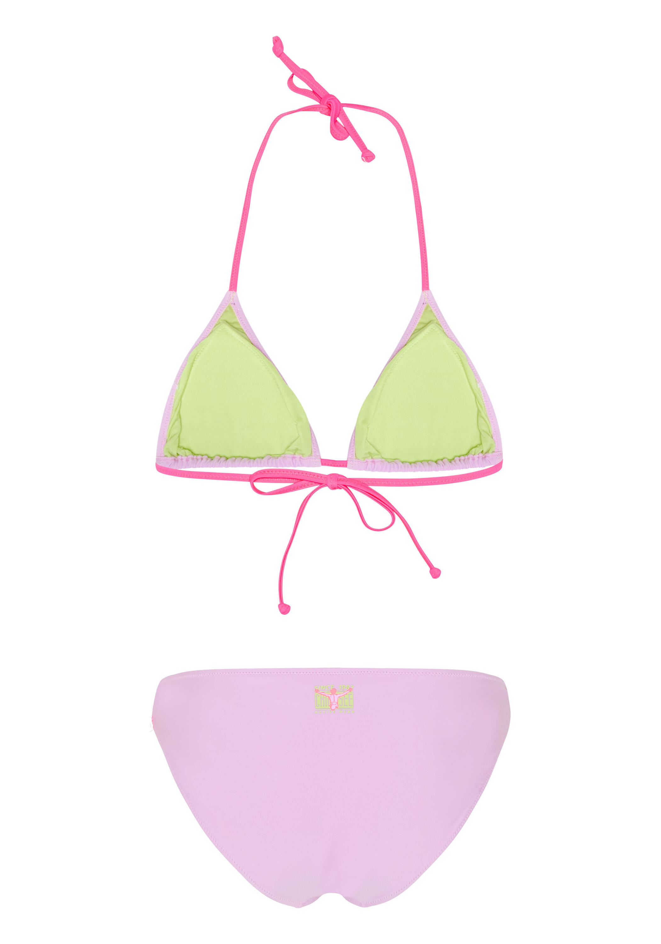 Bikini-Set mit Kontrastfutter 2/7