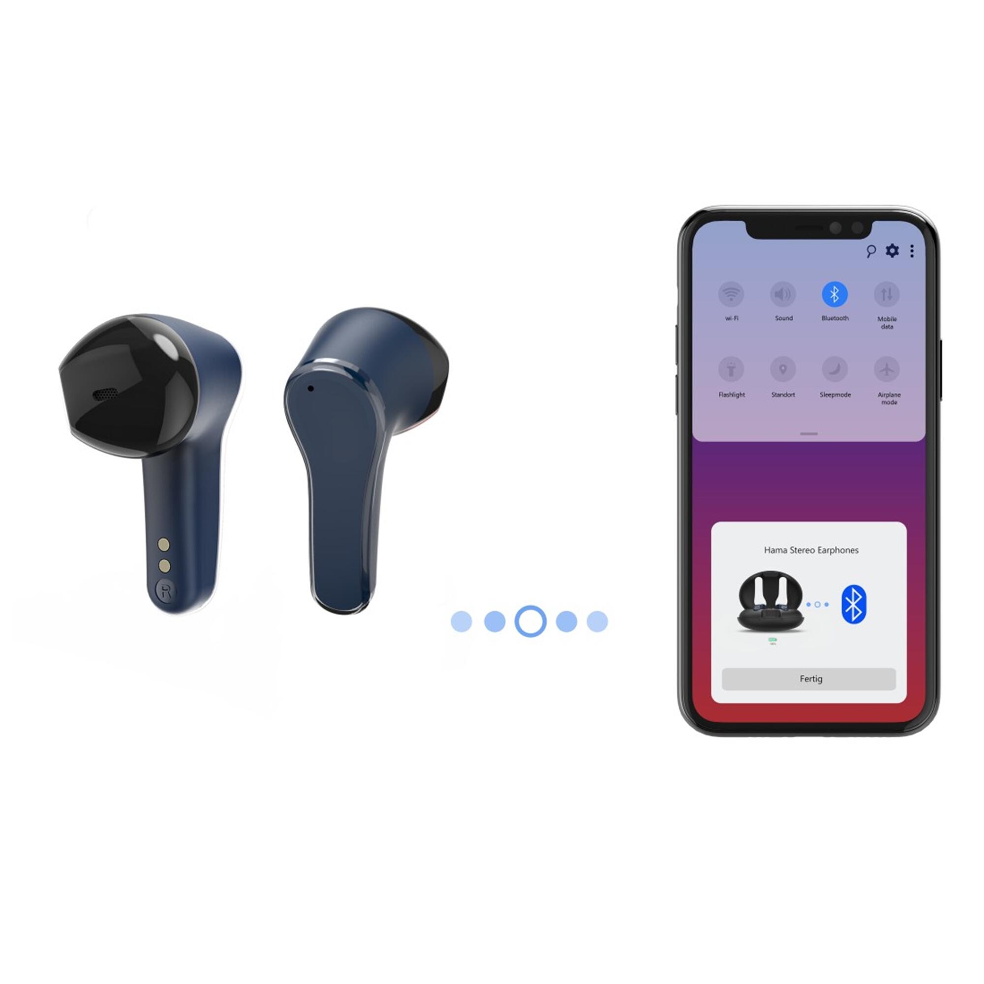 HAMA Bluetooth®-Kopfhörer Spirit Unchained, TWS Earbuds 5/7