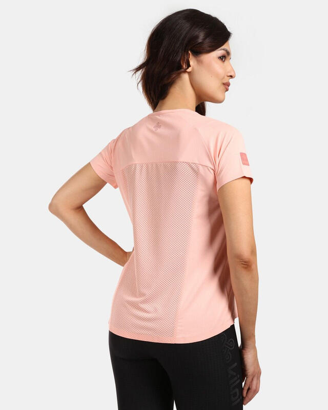 Camiseta fitness manga corta LIMED-W mujer KILPI Coral 2/5