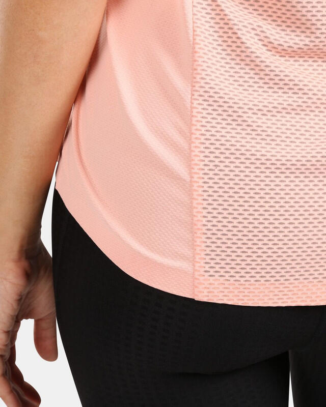 Camiseta fitness manga corta LIMED-W mujer KILPI Coral 4/5