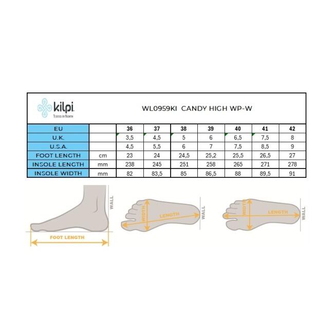 Bottes d'hiver femme Kilpi Candy WP High 6/7