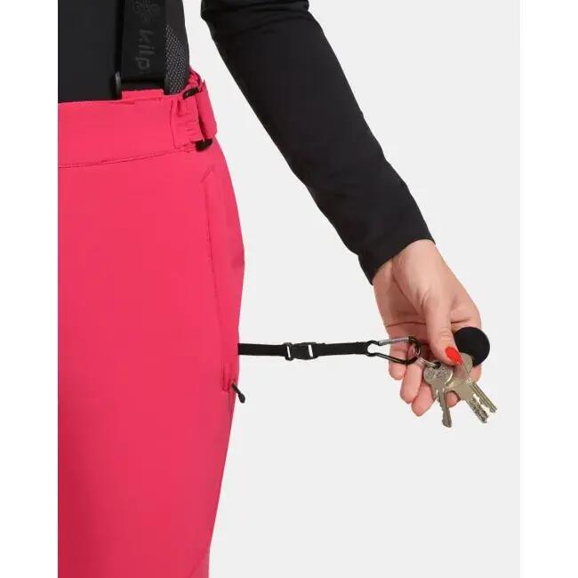Pantaloni softshell KILPI Rhea, Roz, Femei 6/7