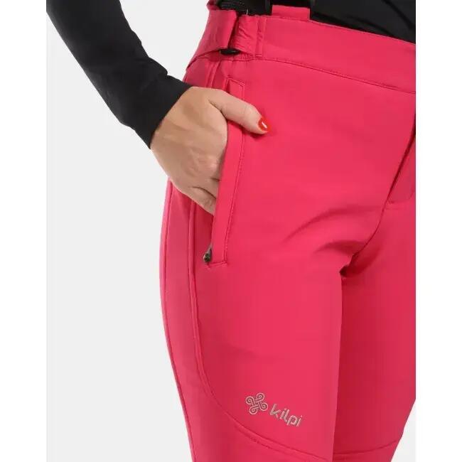 Pantaloni softshell KILPI Rhea, Roz, Femei 5/7