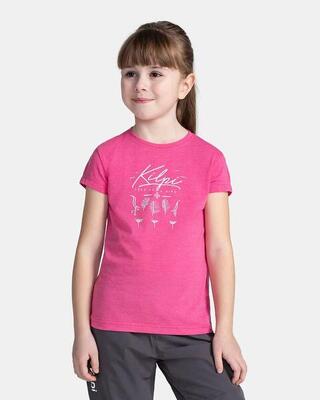 Katoenen t-shirt voor meisjes kilpi malga-jg