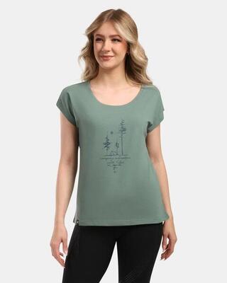 Katoenen t-shirt voor dames kilpi roane-w