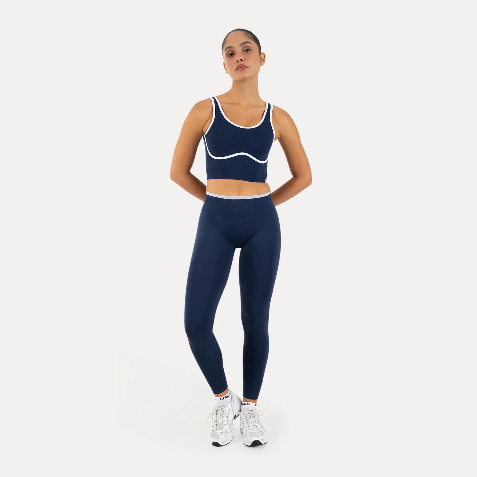 Damen Leggings Jorina Dunkelblau 3/6