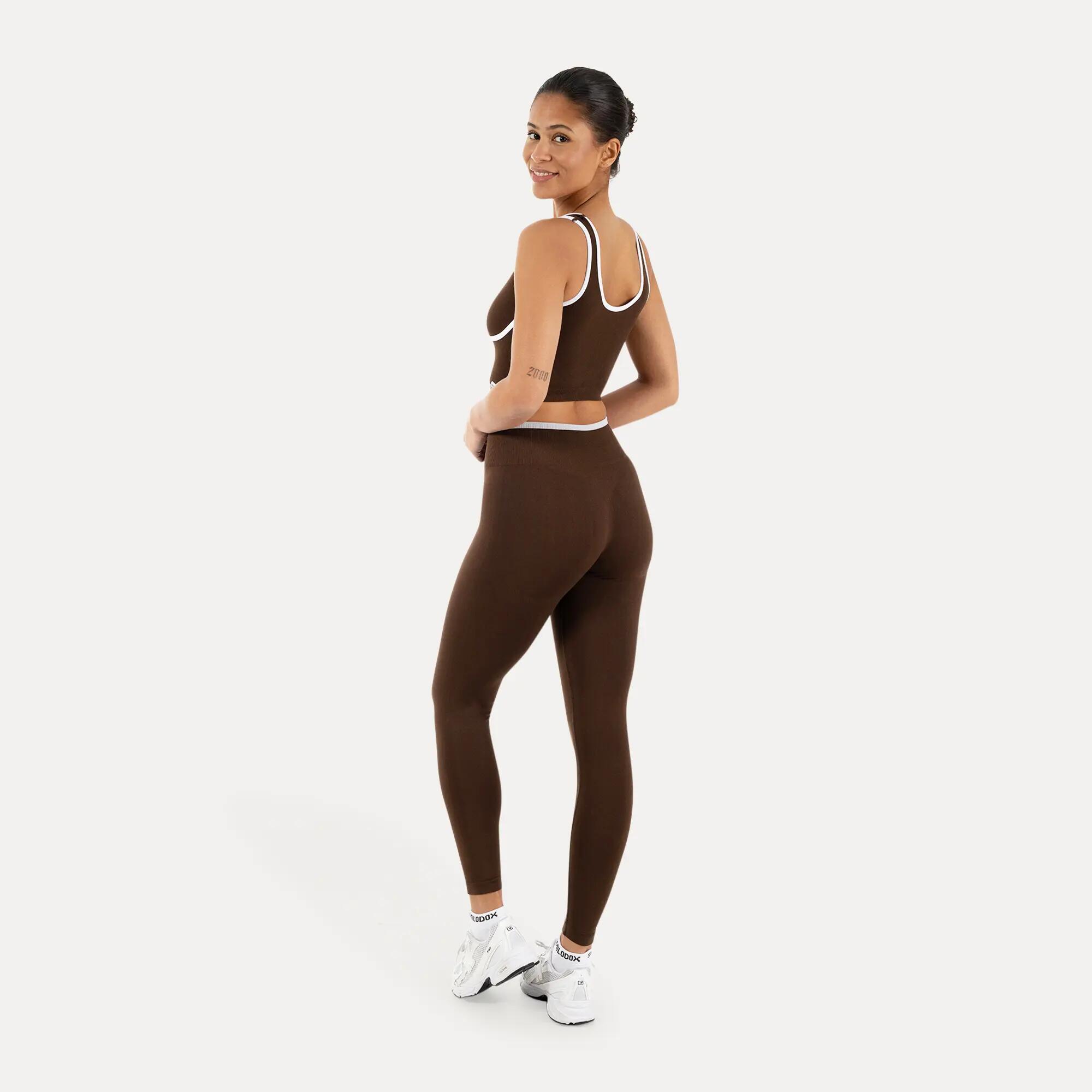 Damen Leggings Jorina Braun 4/6