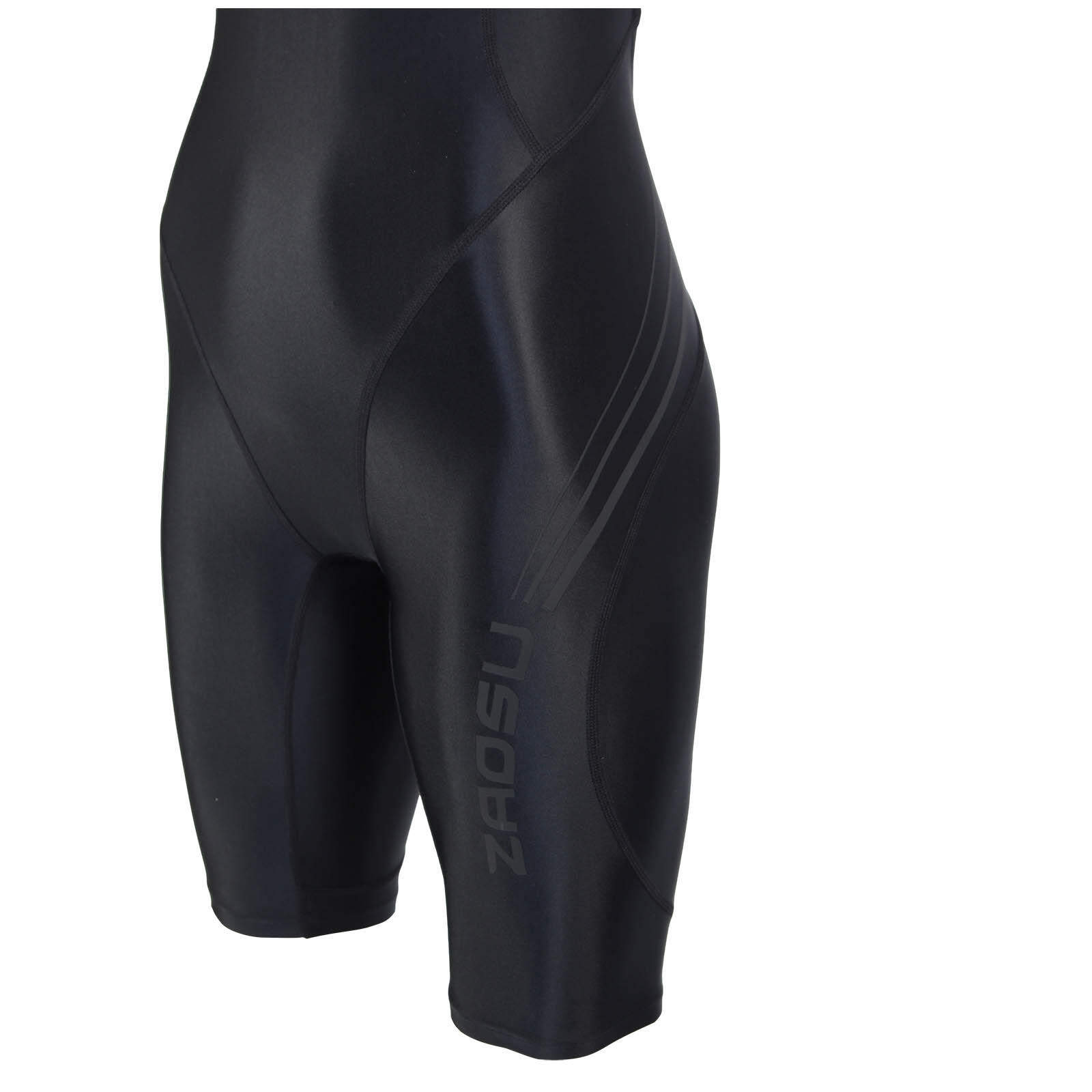 Wettkampf-Schwimmanzug Schwimmen FINA-Approved Damen & Mädchen - Z-Black 3/6