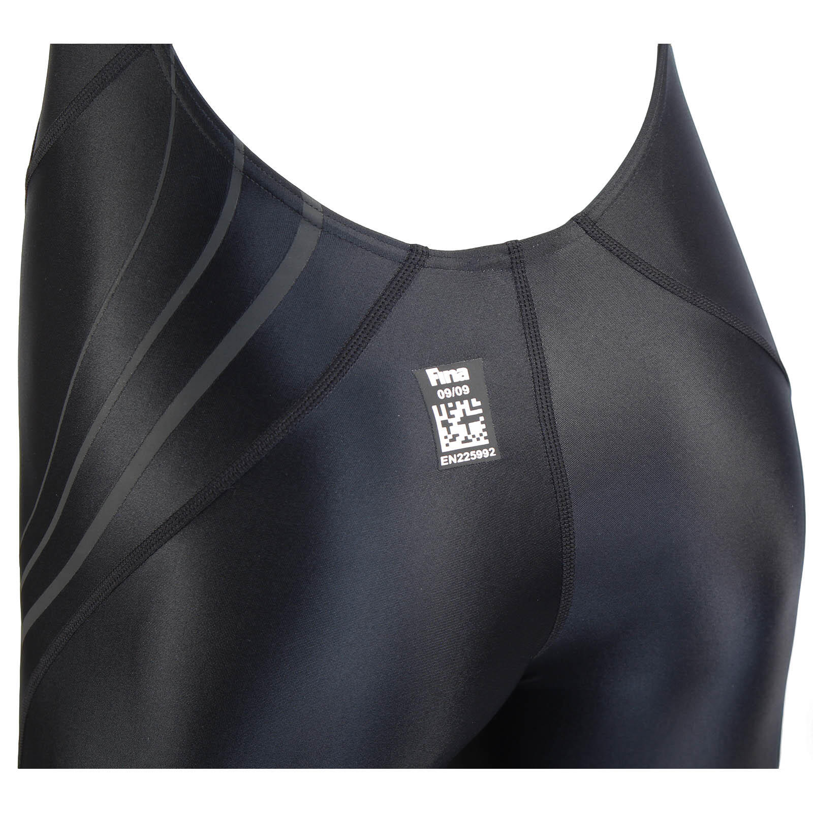 Wettkampf-Schwimmanzug Schwimmen FINA-Approved Damen & Mädchen - Z-Black 6/6