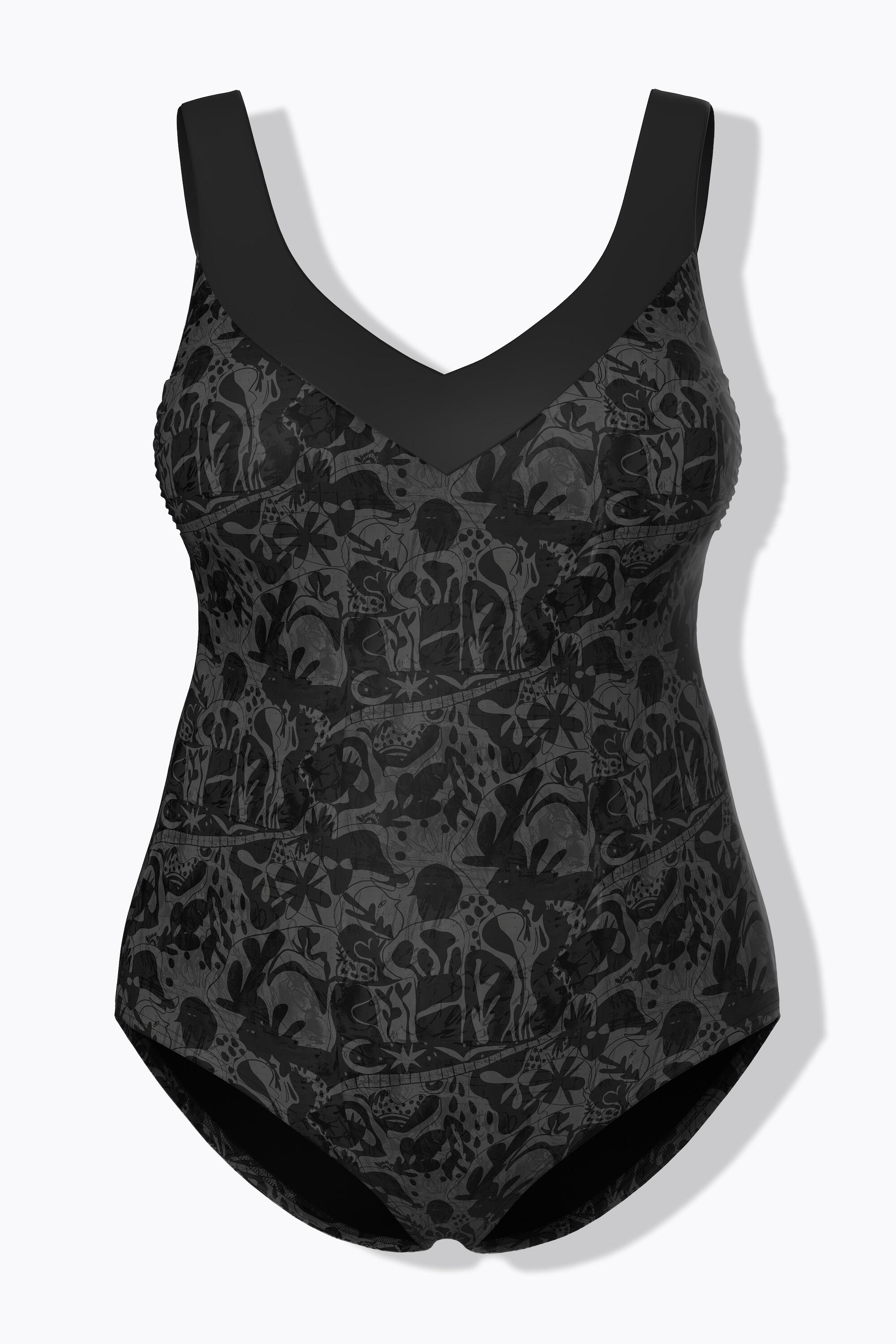 Femme Maillot de bain à bonnets souples bretelles se croisant dans le dos 6/7
