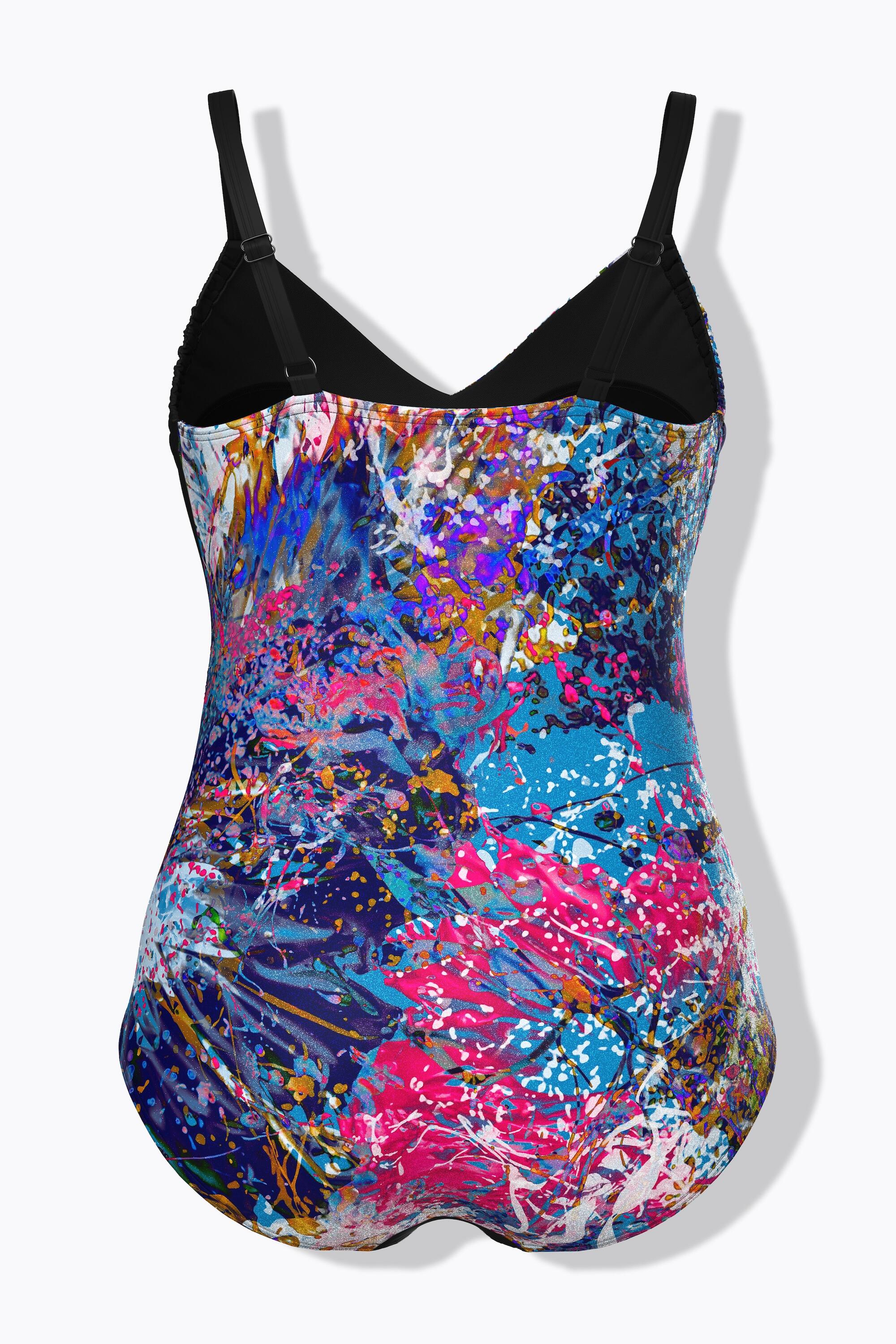 Femme Maillot de bain style cache-cœur bonnets souples bretelles réglables 7/7