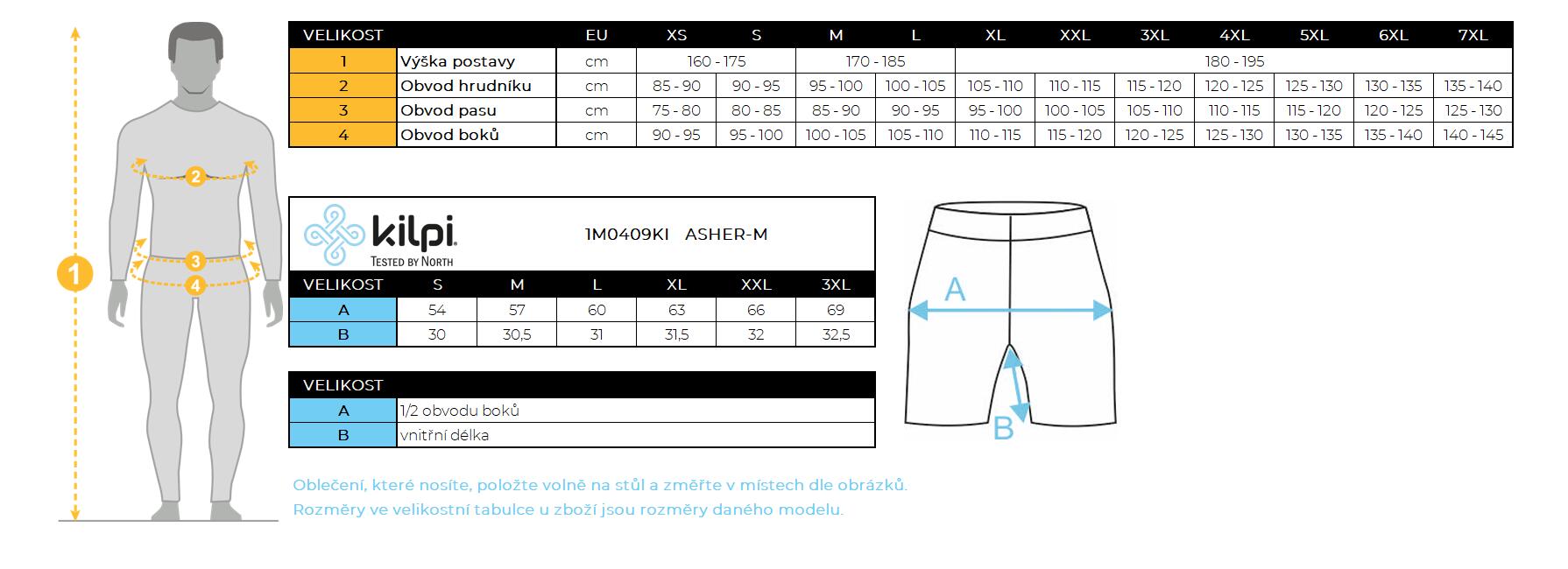 Pantaloncini outdoor da uomo Kilpi ASHER-M 7/7