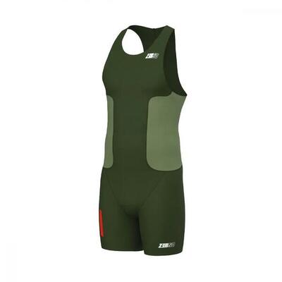 Korte trifunctionele jumpsuit z3r0d racer