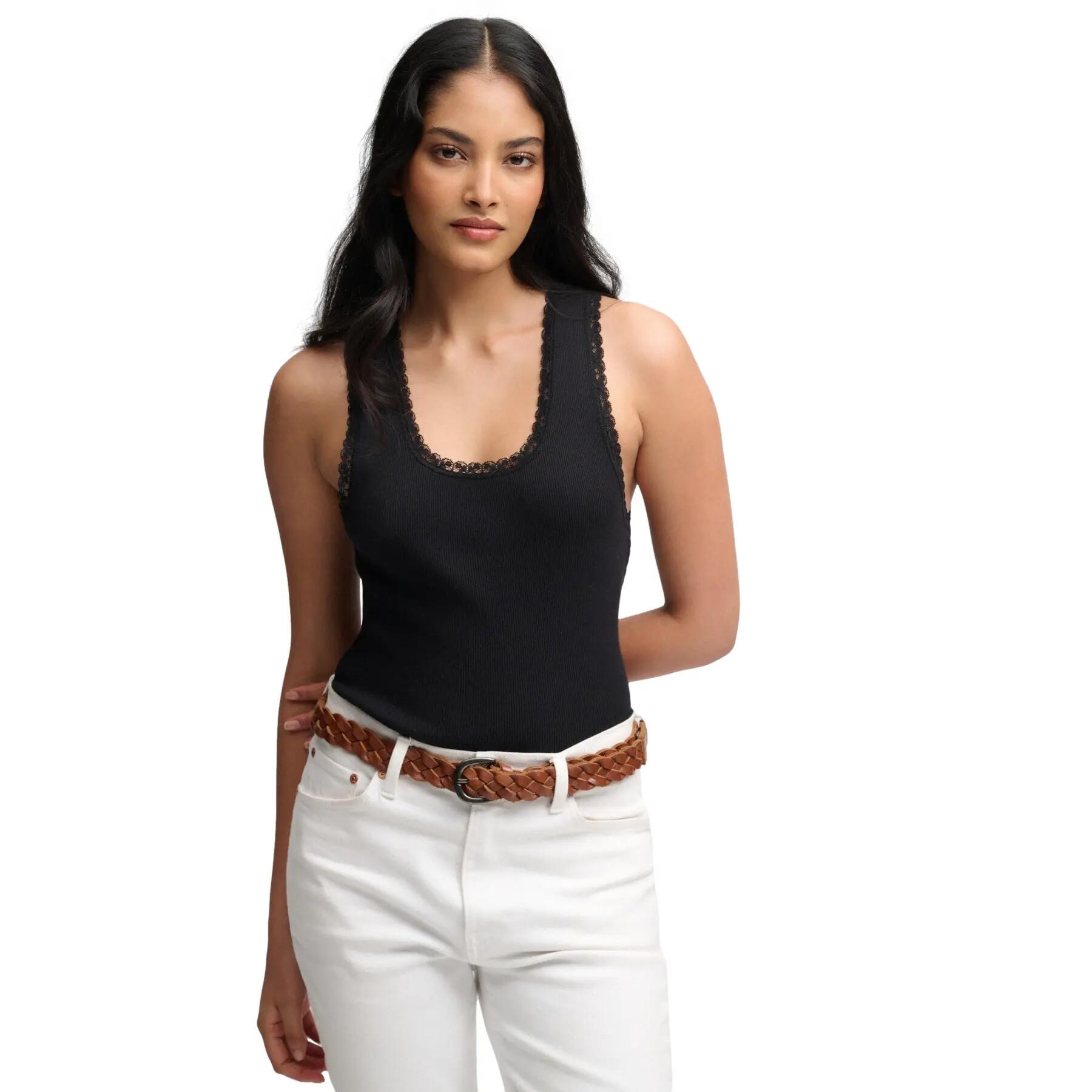Canottiera da donna in pizzo Superdry 2/7