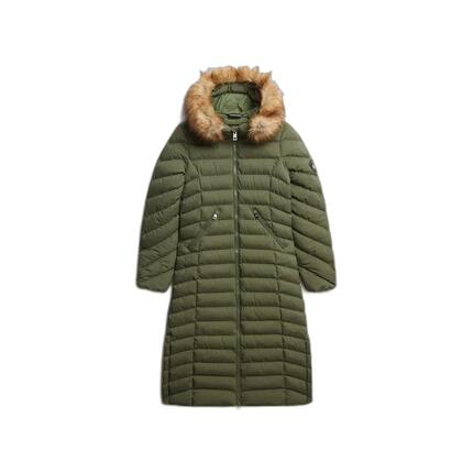 Lange Daunenjacke Damen Superdry Fuji