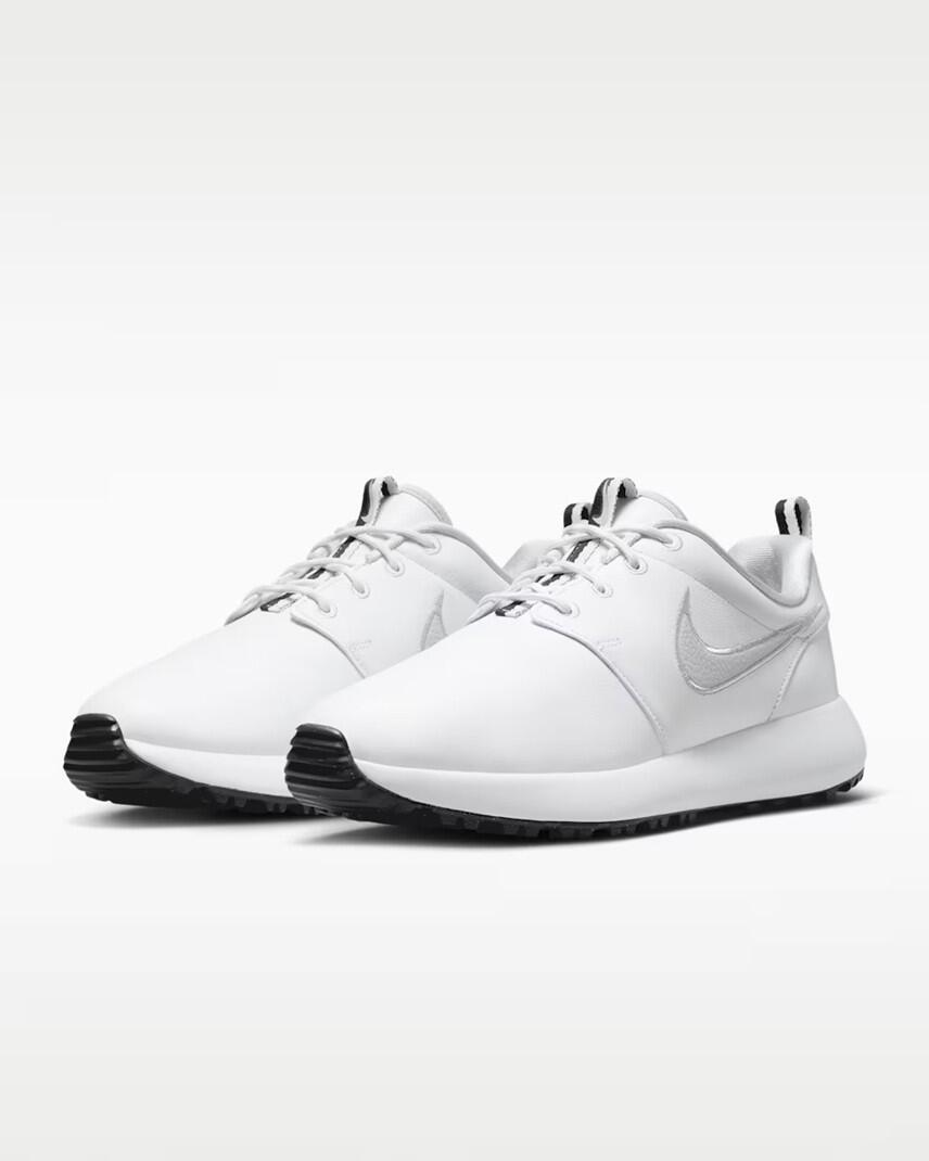 Chaussures de golf Nike Roshe G Prim pour homme, blanches 3/5