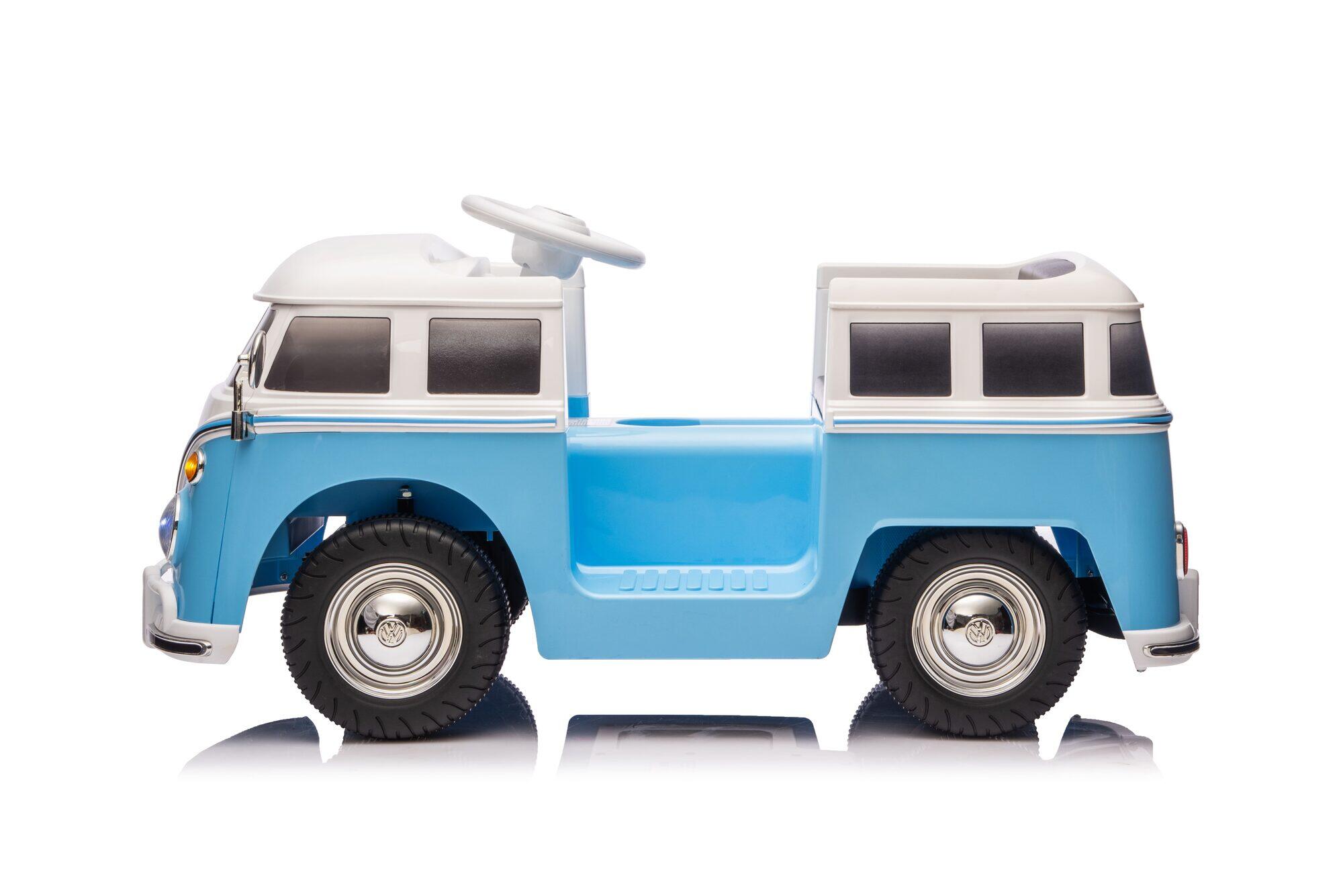 Auto elettrica ufficiale Volkswagen per bambini - Blu e bianca (da 3 a 8 anni) 7/7