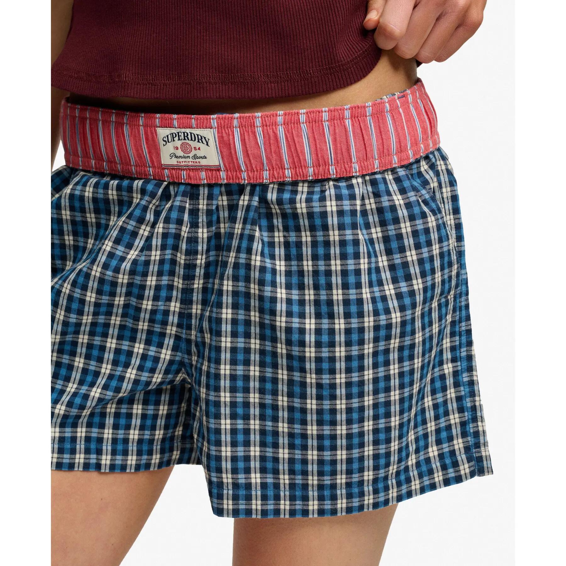 Short Donna Superdry Mini Check 6/7