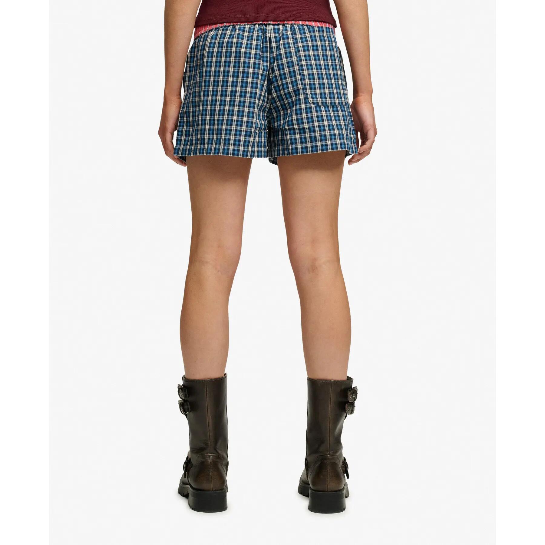 Short Donna Superdry Mini Check 3/7